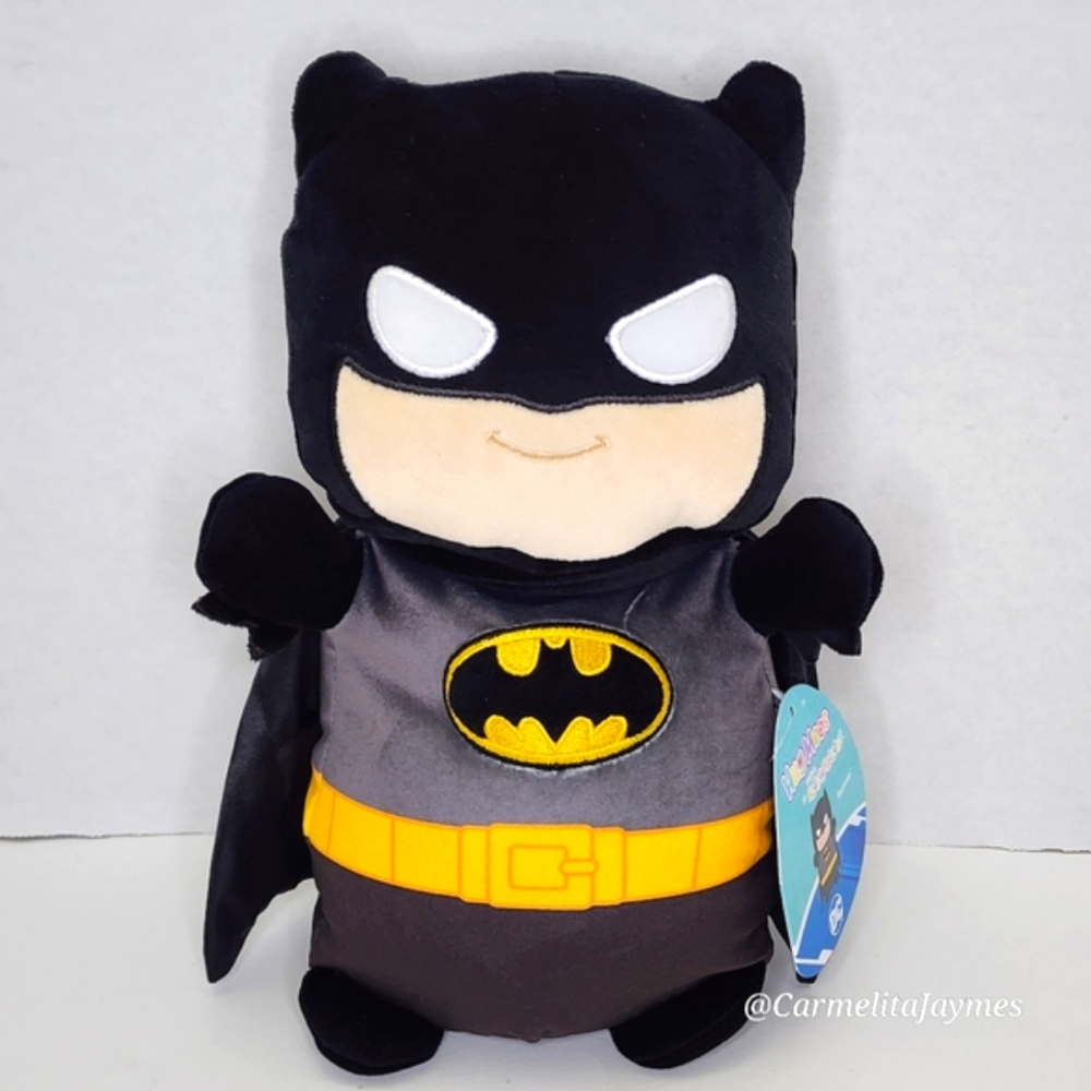 BATMAN 🦸‍♂️ 10" Superhero HugMee DC Comics X Original Squishmallow ☆ NWT ☆